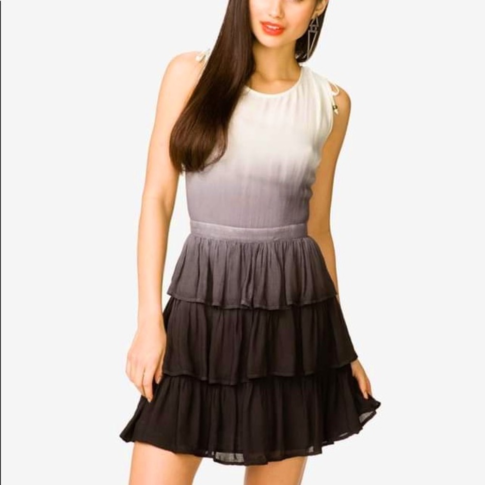 Ombre Tiered Dress